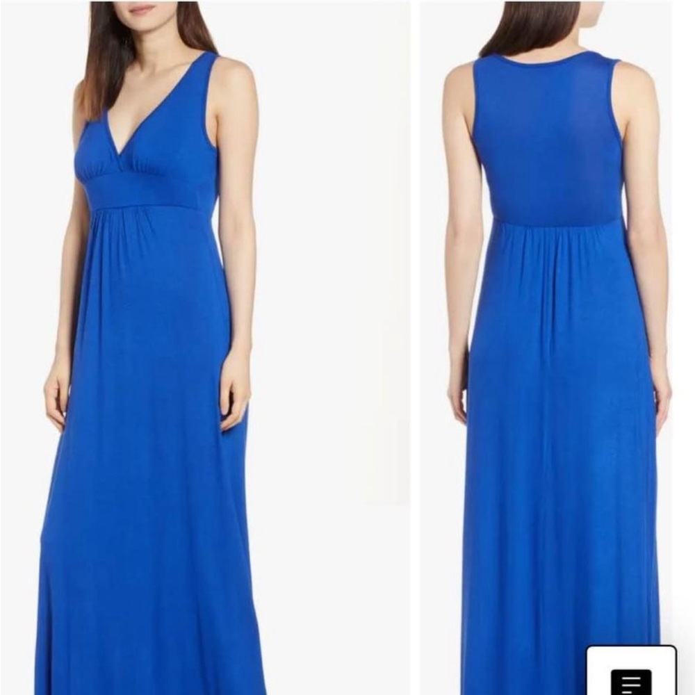 NWT Blue Lovapella Maxi Dress, PXL